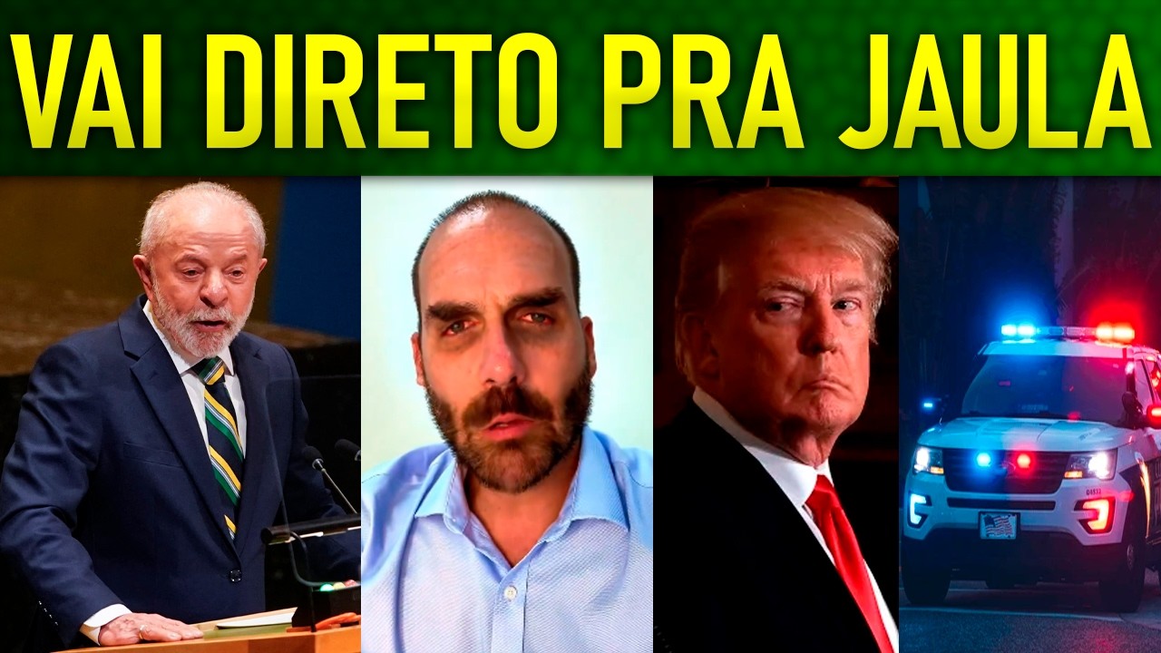EDUARDO BOLSONARO RECEBE AVISO DE PRlS&Atilde;O NOS EUA! LULA AVISA QUE A CASA VAI CAIR! BOLSONARlSMO CHORA
