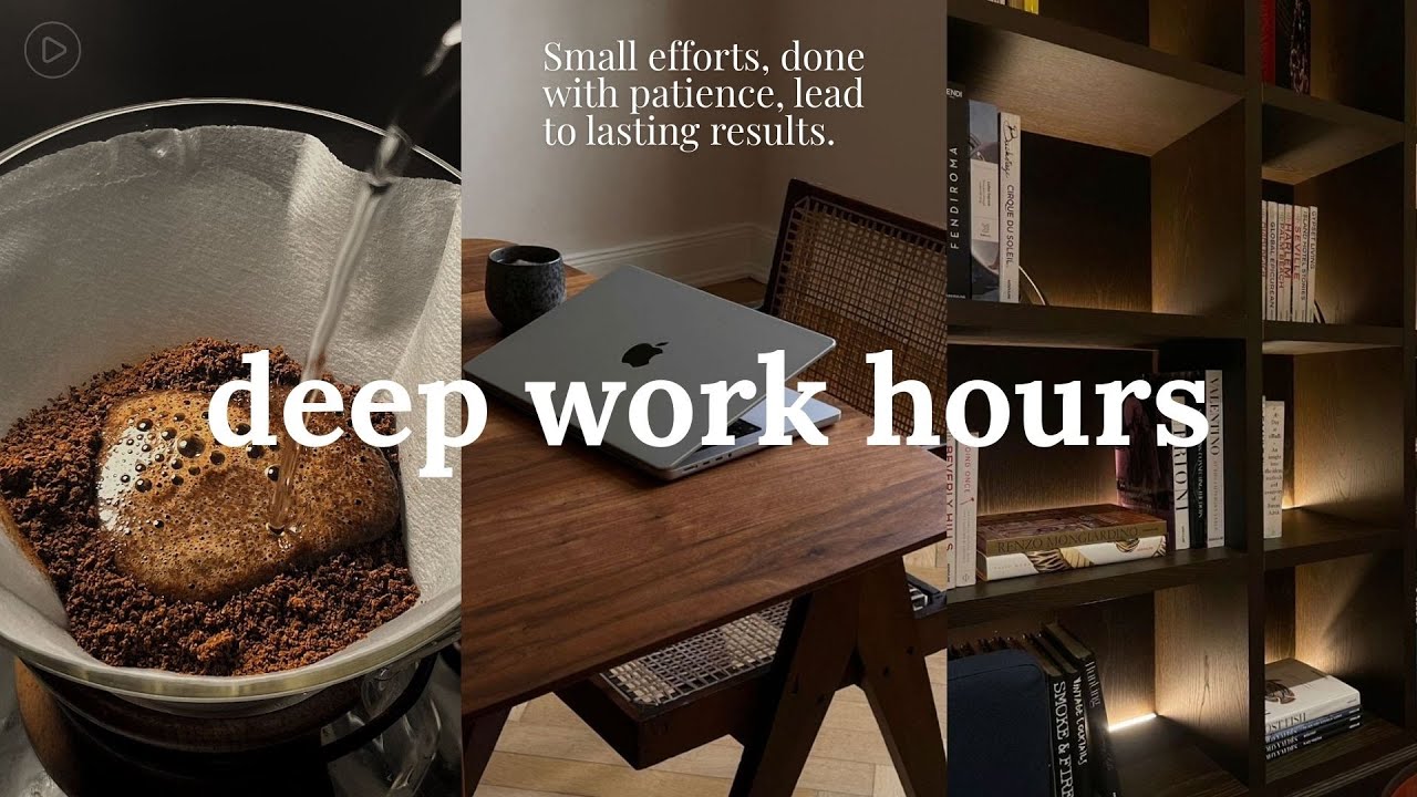 Deep Work Hours ☕ Calm Lofi for Focus & Productivity