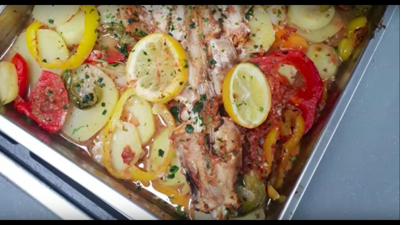 Recette De Poisson  Au Four/ سمك في الفرن