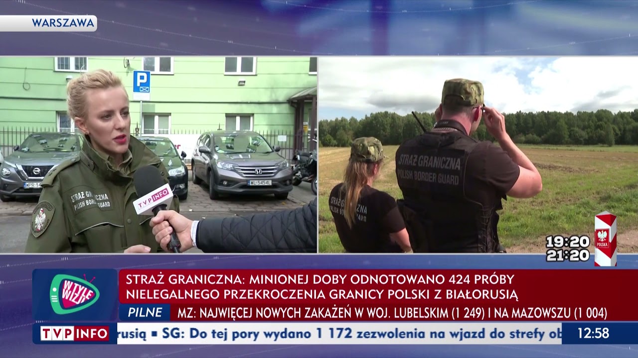 SG: Wśród zatrzymanych migrantów kobieta z noworodkiem