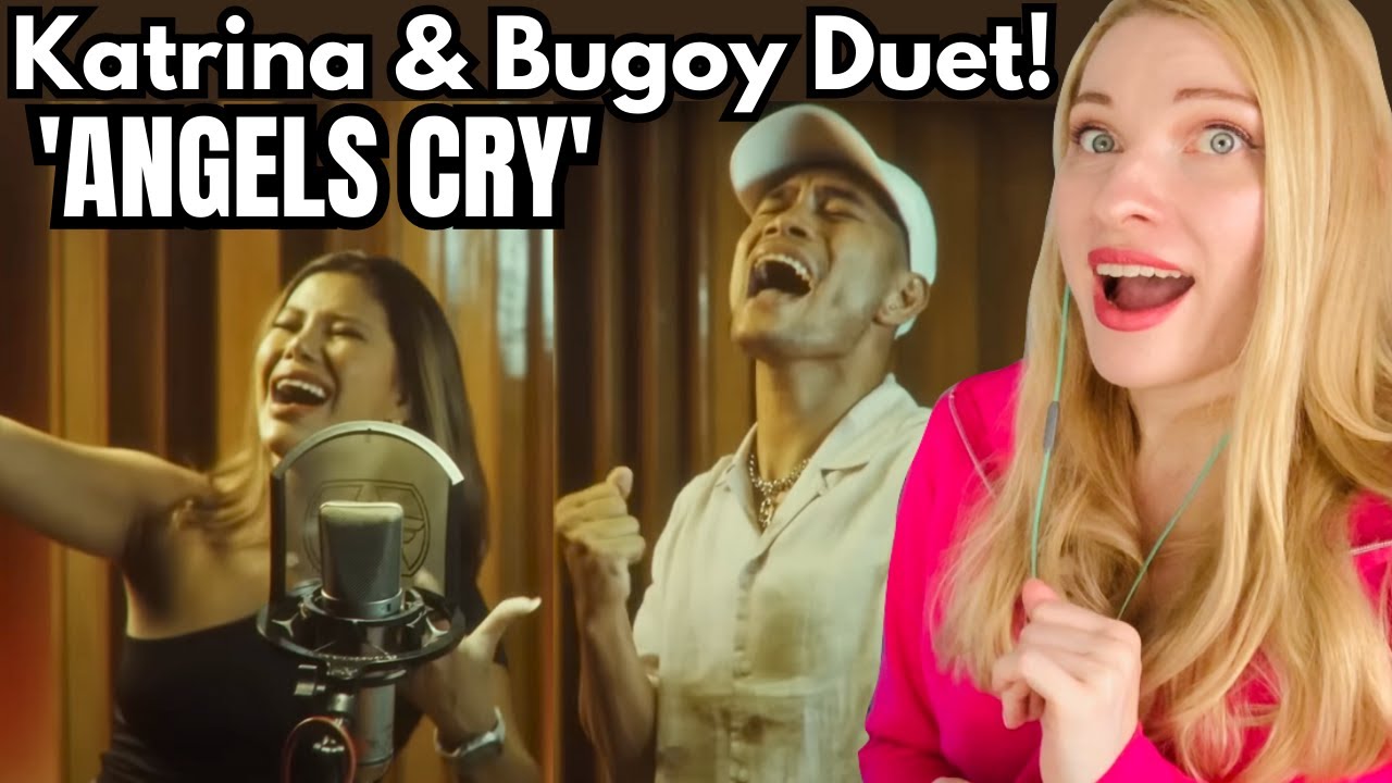 Реакция преподавателя вокала: Катрина Веларде и Бугой Дриллон «Angels Cry» — кавер Мэрайи Кэри и ...