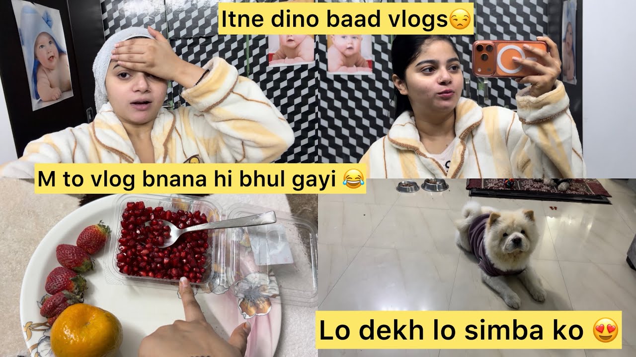 Kyu nahi are the vlogs😒 Mere pregnancy journey kse chalri hai filhal&hearts;️!!