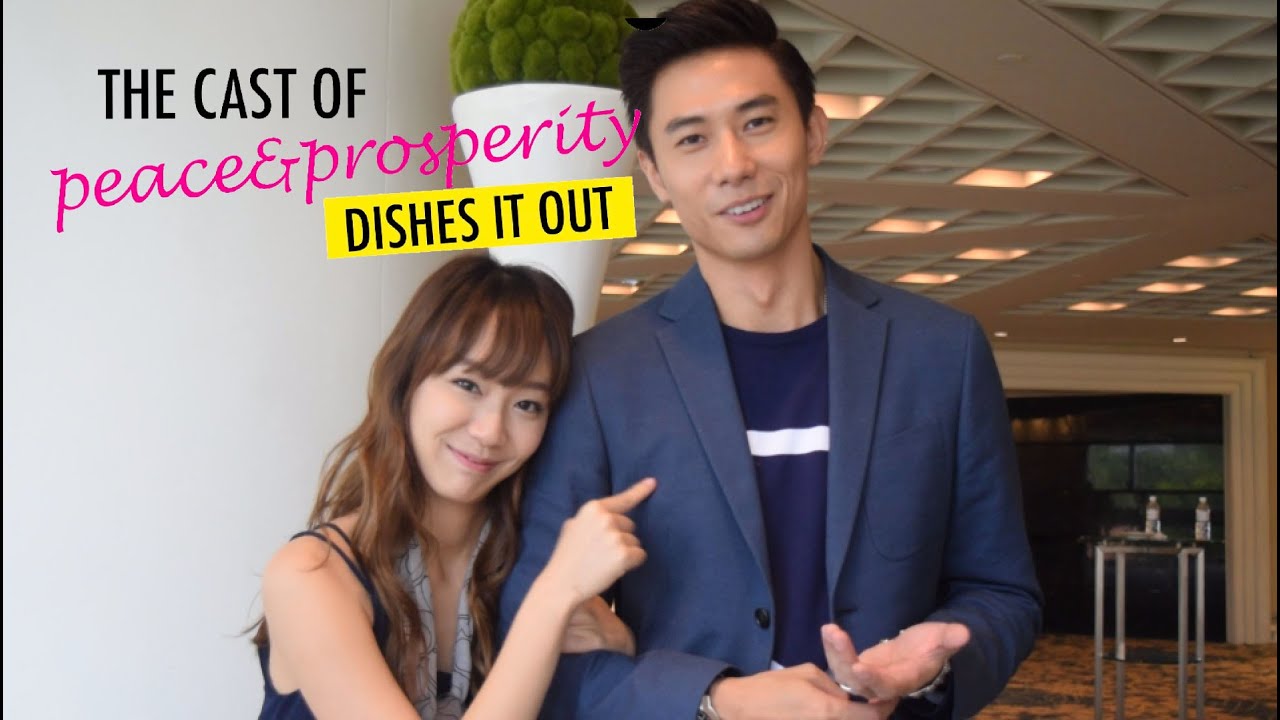 The Cast of Peace & Prosperity Dishes Out!