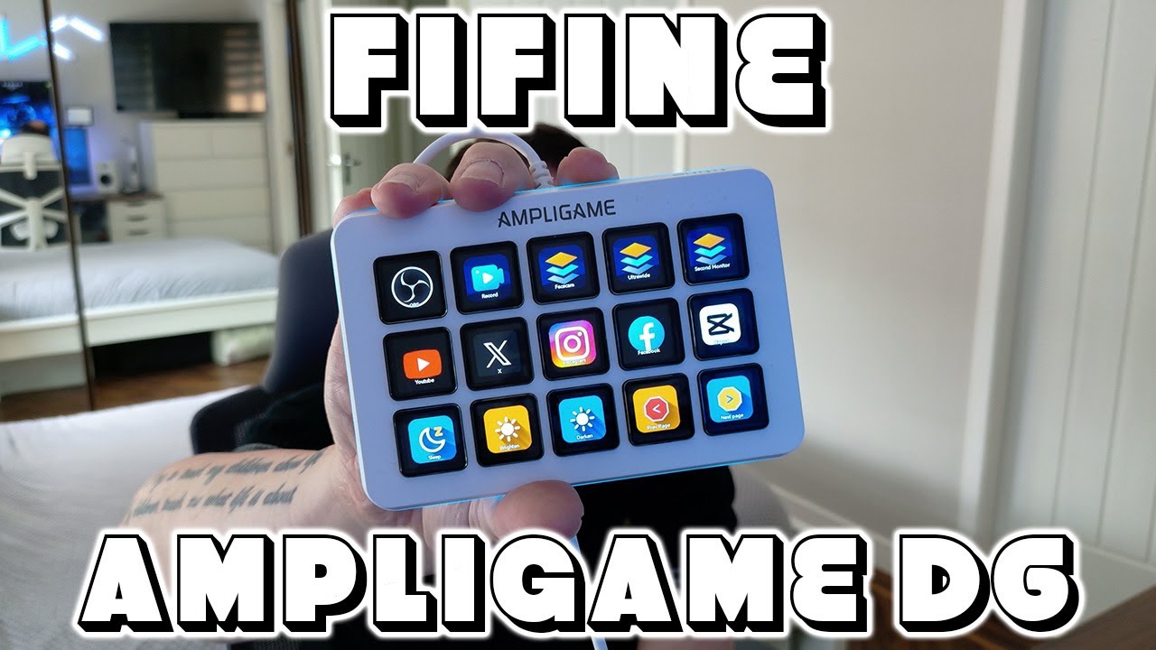 FIFINE D6 Stream Controller Unboxing & Review – Is This the Best Elgato Stream Deck Alternative?