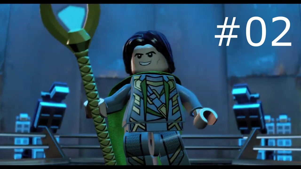 Let's play Lego Marvels Avengers part 2  Besuch von Loki