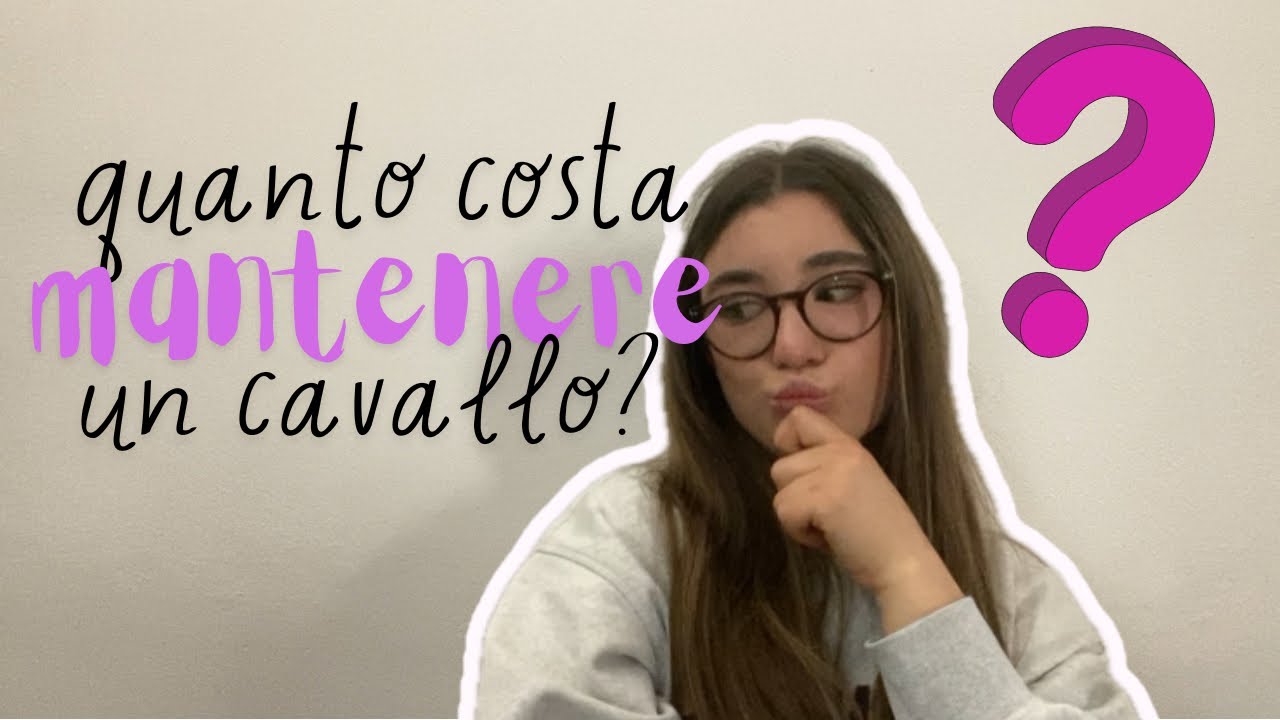 Economicamente, quanto COSTA avere un CAVALLO? 💗
