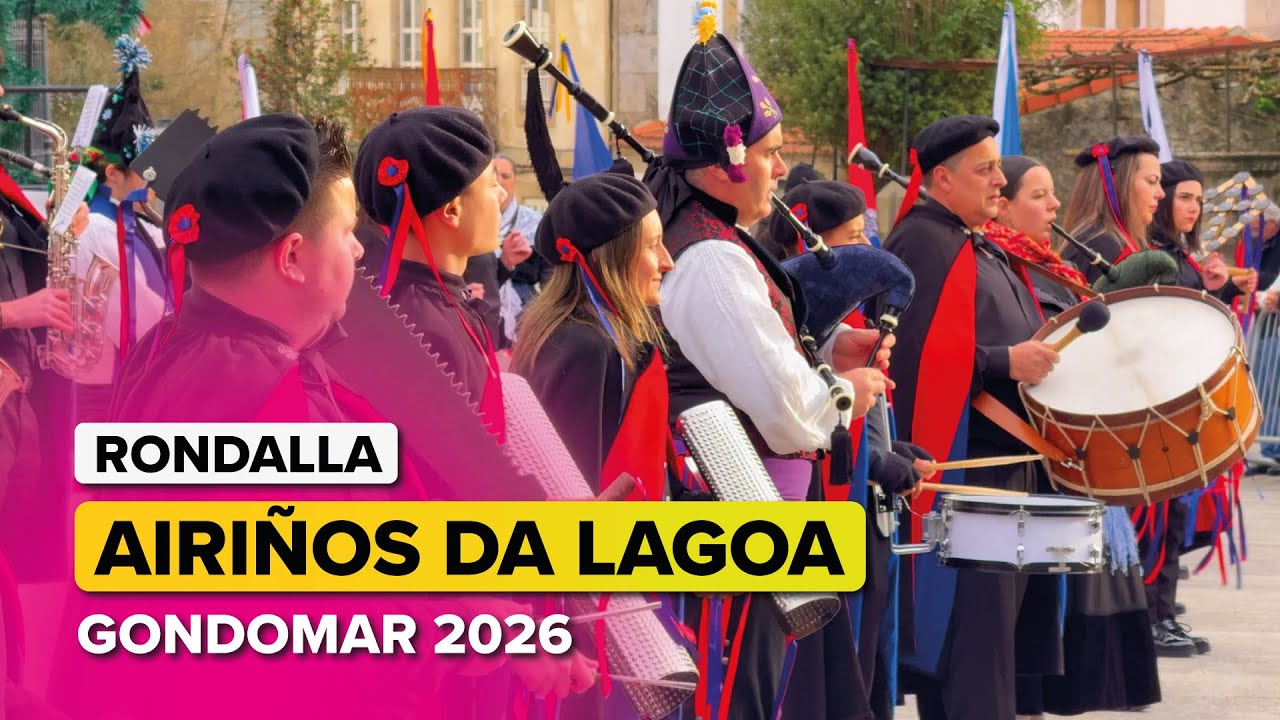 RONDALLA AIRIÑOS da LAGOA en el Certamen de Rondallas de REYES en Gondomar 🎶🥁🎷