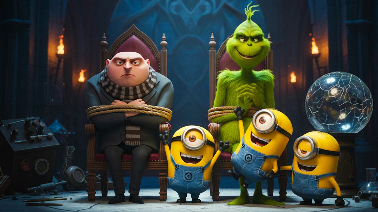 Dark Deal: Why Are They Smiling While Others Are Trapped? 😈😨⚠️ | Minions Grinch's Animation