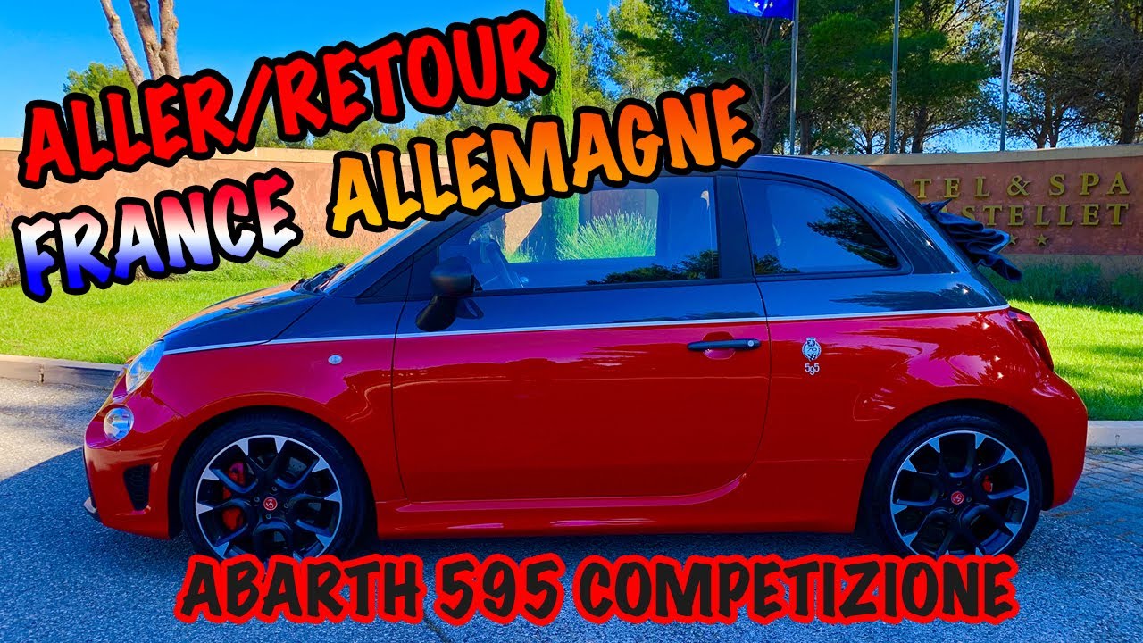 🇩🇪 JE MONTE EN ALLEMAGNE RÉCUPERER UNE ABARTH 595 COMPETIZIONE CABRIOLET 180 ch