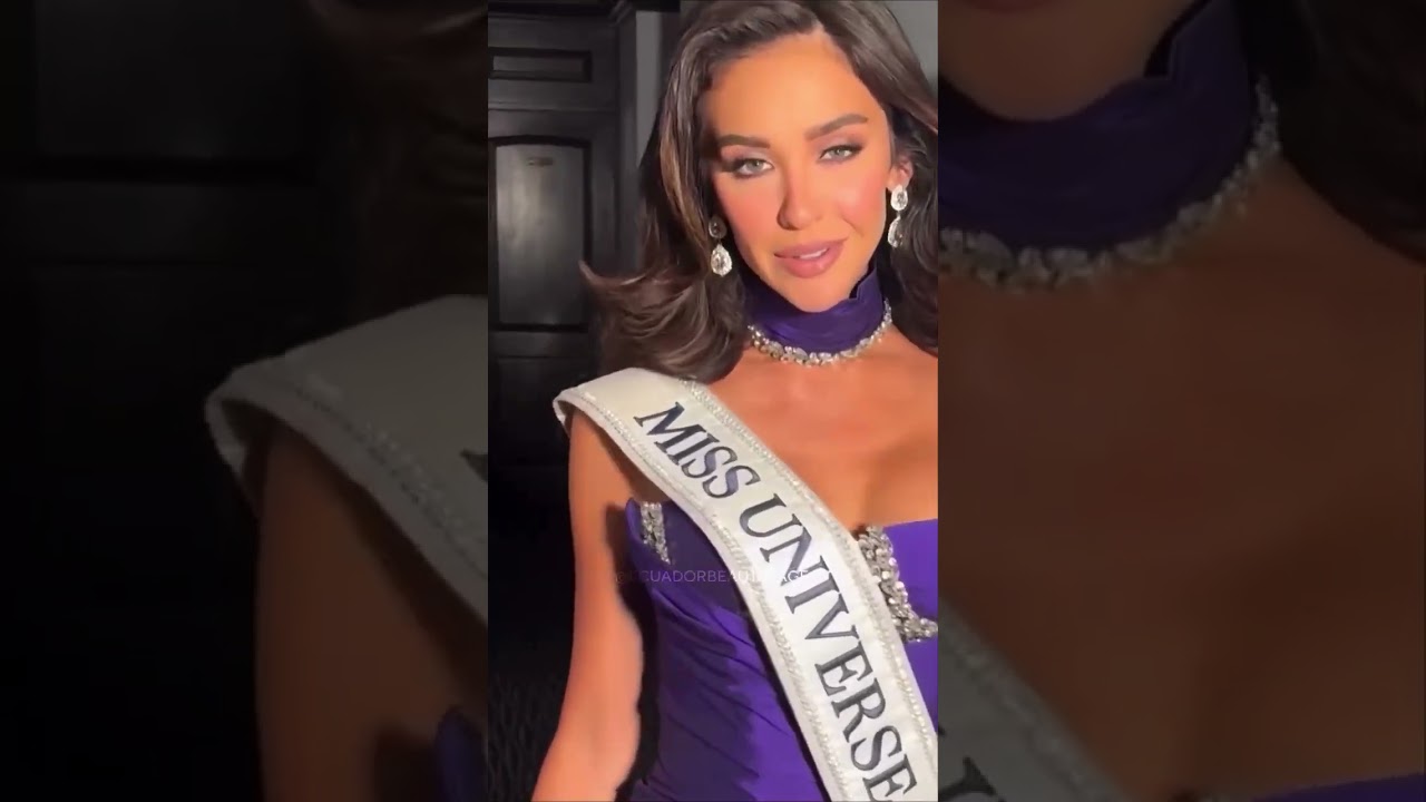Miss Universe Ecuador 2025 from Miami.