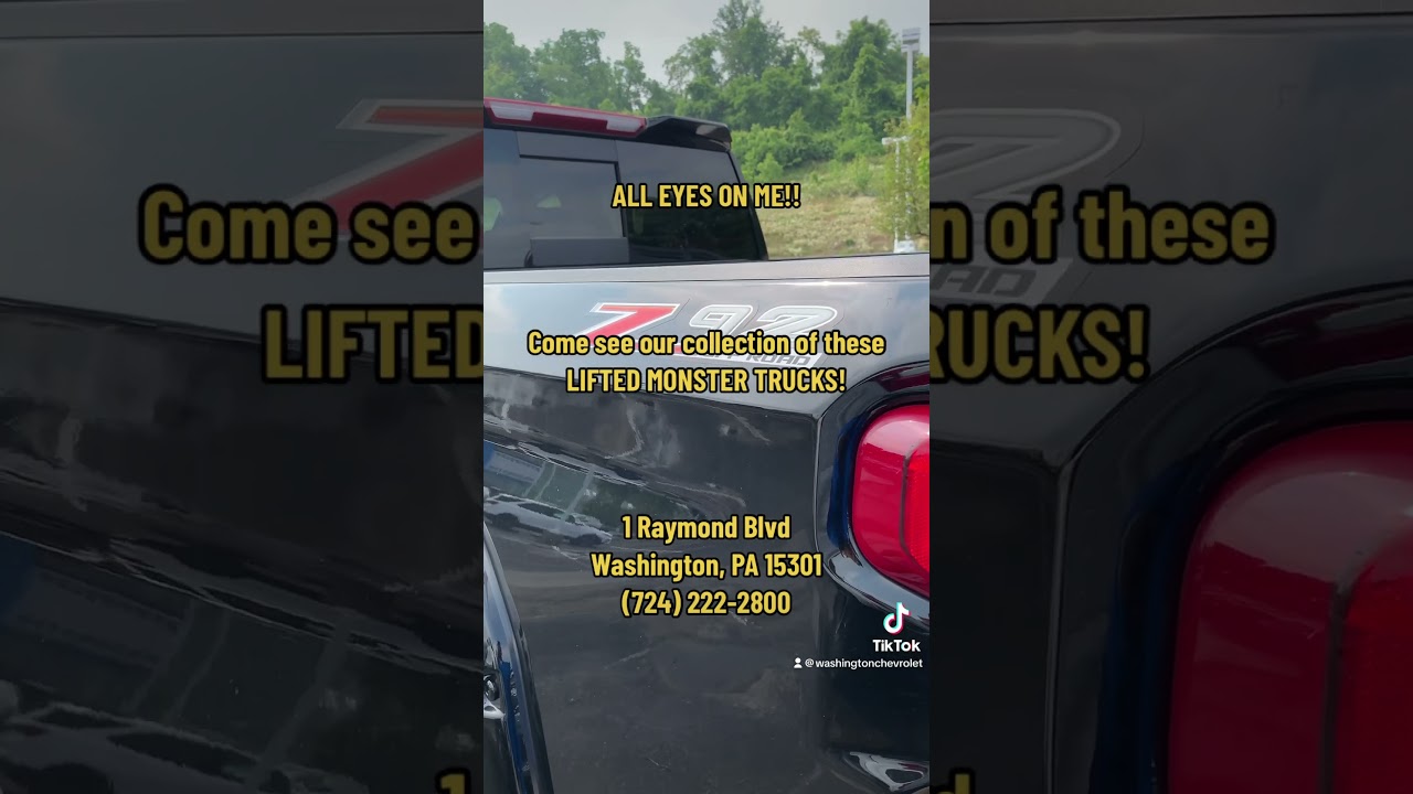 BRAND NEW Chevrolet Silverado Z92 Intruder LIFTED TRUCKS!