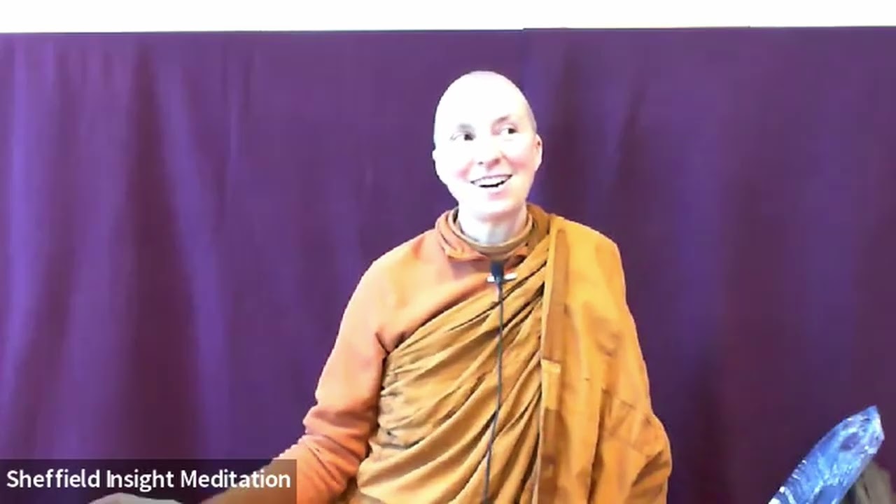 Аджан Канда: «Как замечать тонкие ментальные состояния» 2-я сессия вопросов и ответов и 5-я медит...