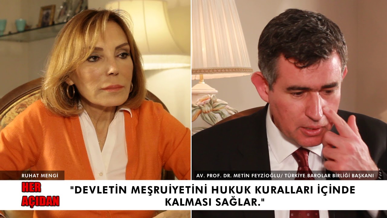 Ruhat MENGİ konuğu Metin FEYZİOĞLU ile T&uuml;rkiye'de artan Şiddet, Man adası ve Zarrab davasını konuştu