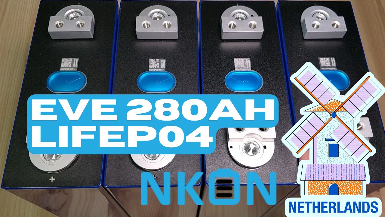 Lifepo4 (LFP) акумулятори EVE 280Ah Grade A. Огляд і тестування. Магазин NKON