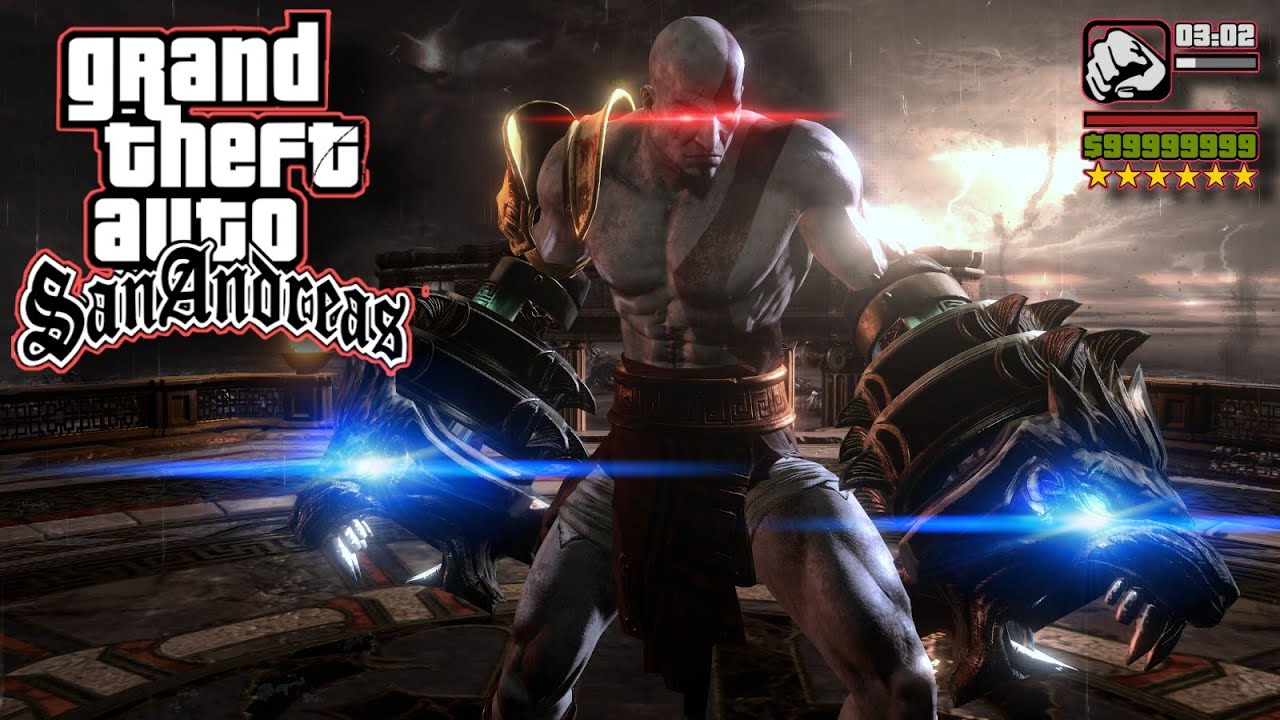 GOD OF WAR MODPACK WITH POWER GTA SA ANDROID (2022)
