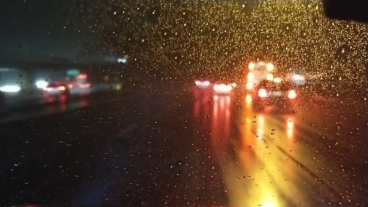 495 Evening Commute | Rainy Night Drive