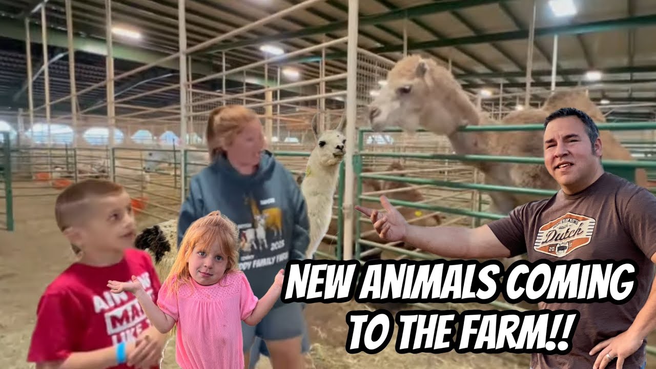 Look At All The New Animals Coming To The Farm!! Exotic Animal Auction