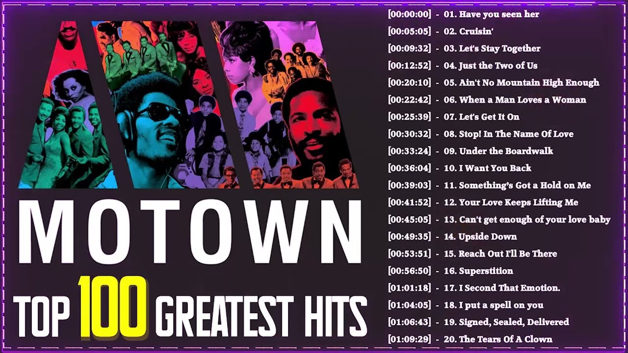 Top 50 Greatest Motown Songs of All Time ⭐ Motown Greatest Hits Collection ⭐