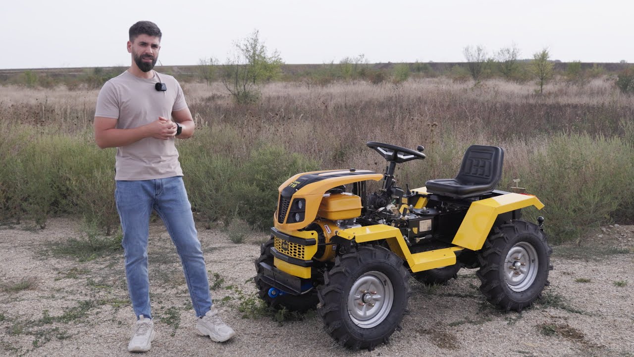 Prezentare Minitractor articulat 4x4 ProGarden Campo T18 G2 | Gshop.ro