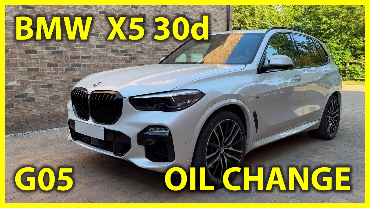 Замена масла BMW X5 своими руками (2019+ G05 30d)