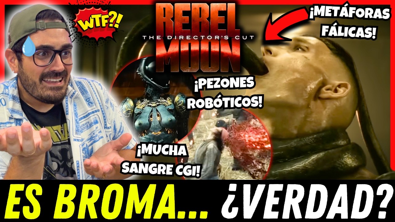 Se convirtió en un MEME 🤦‍♂️ Zack Snyder's REBEL MOON Director's Cut Parte 1 Tráiler Reacción