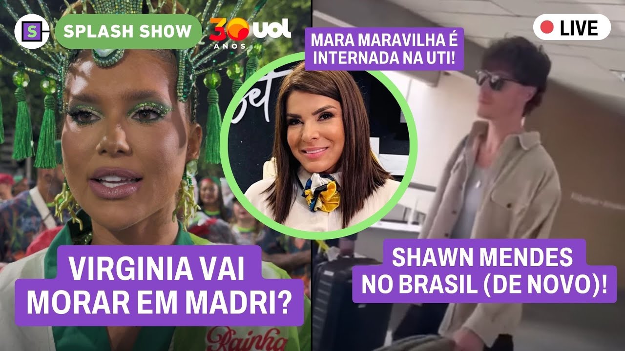 🔴 Tá com Nada no BBB 26! Virginia causa tumulto; Mara Maravilha internada; Shawn Mendes no Brasil e+