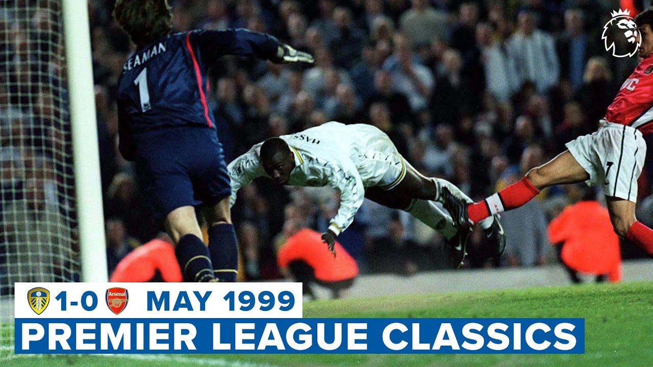 “Hasselbaink scores a critical goal!“ | Leeds United 1-0 Arsenal | Premier League Classic | 1998/99