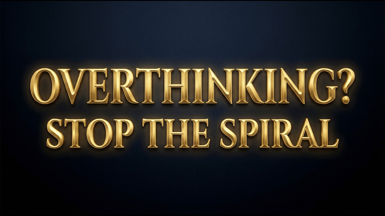 Overthinking Before Bed? STOP THE SPIRAL | 432 Hz Sleep Music (30 MIN)