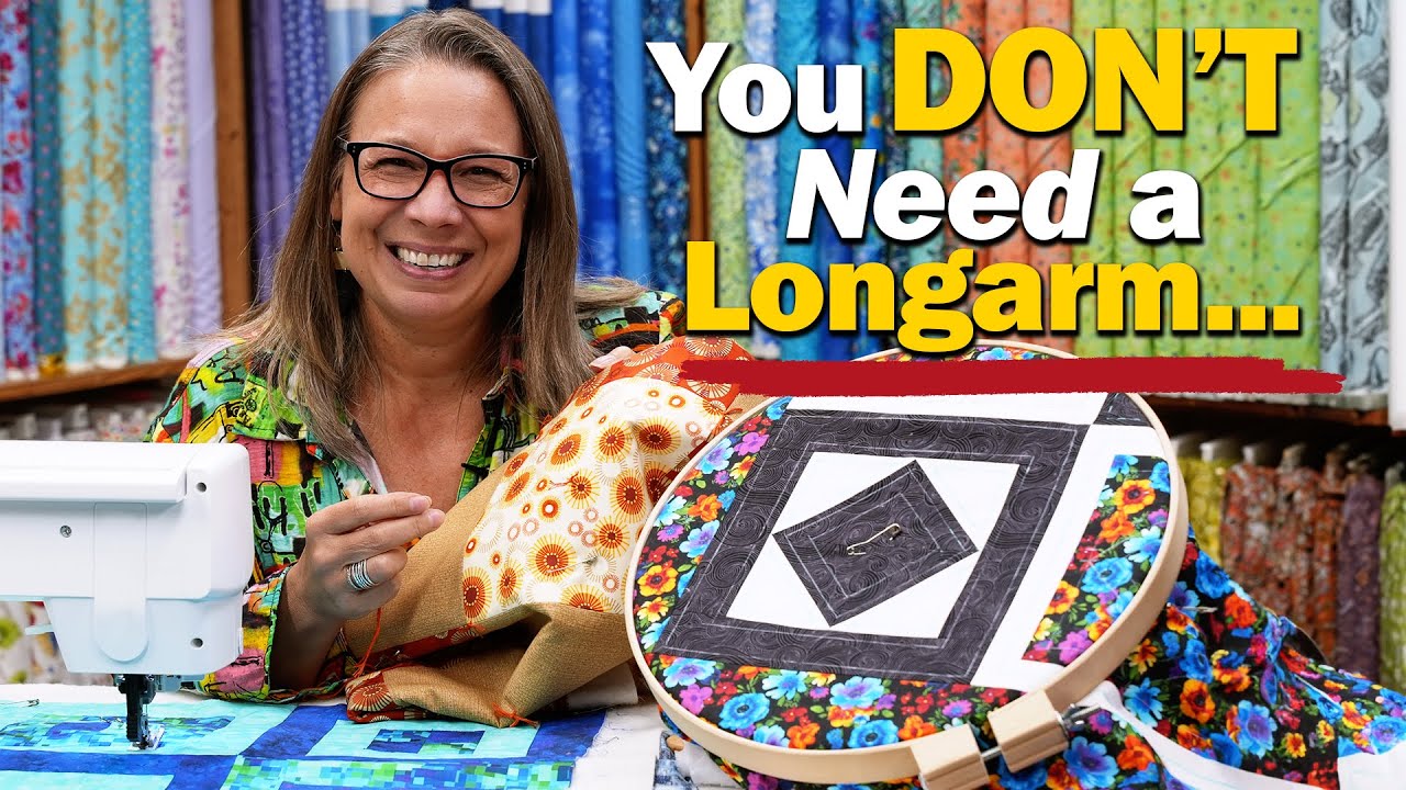 3 Methods to Quilt WITHOUT a Longarm!