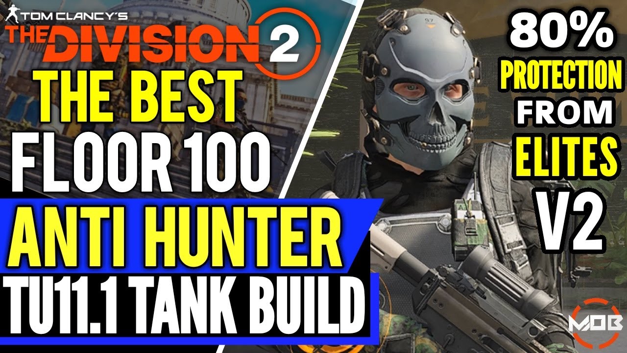 The Division 2 | BEST *SOLO LEGENDARY BUILD* FOR SUMMIT | 80% PFE, EASY FLOOR 100 | TU11.1 BUILD