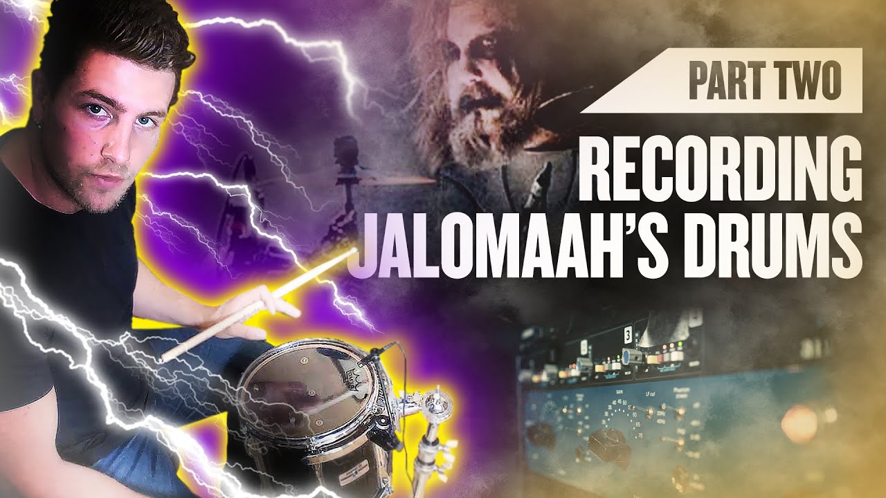 Recording Drums for EXTREME METAL with Janne Jaloma (DARK FUNERAL / NIGHT CROWNED / DESPITE)