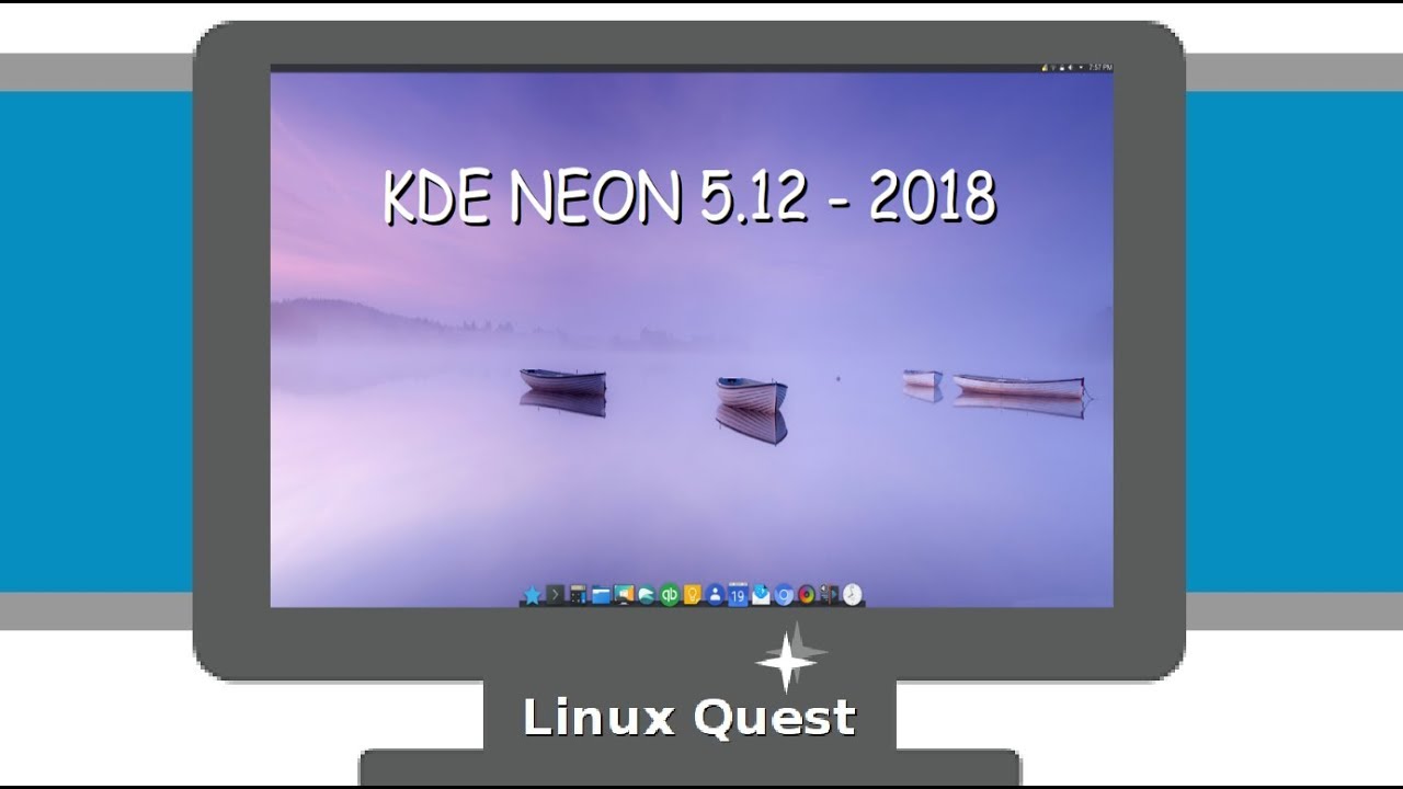 KDE Neon 5.12 - Eating Linux Crow