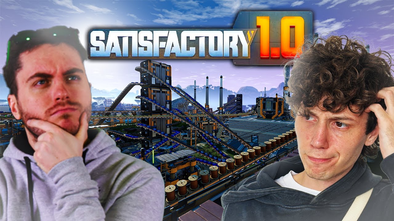 CA COMMENCE A RESSEMBLER A QUELQUE CHOSE ?? - Satisfactory avec @ZeratoR #3