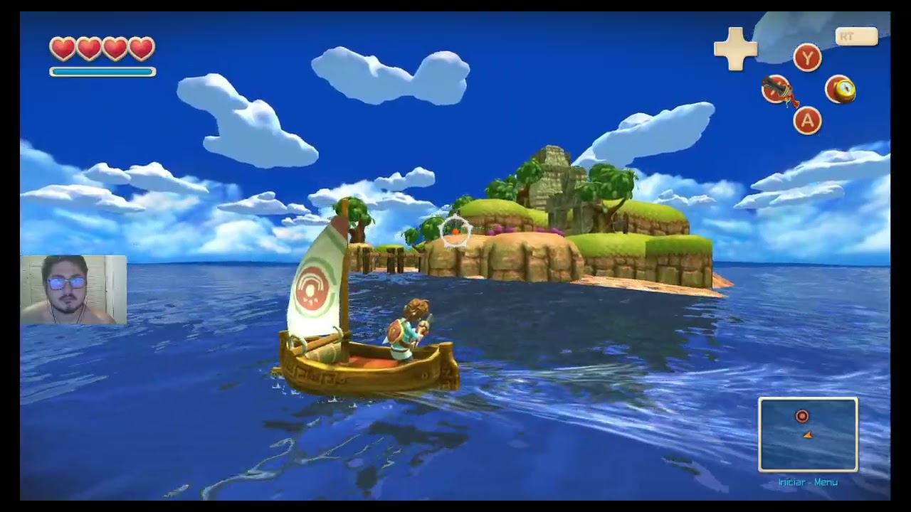 Oceanhorn: Monster of Uncharted Seas - #5 - Floresta - Coração de Pirta