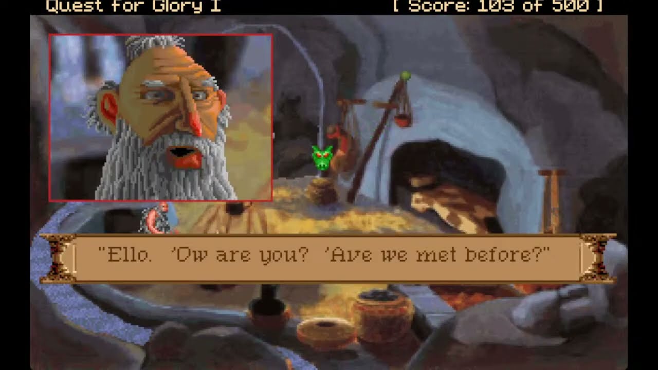 Impromptu Stream - Quest for Glory 1 So You Want to Be a Hero