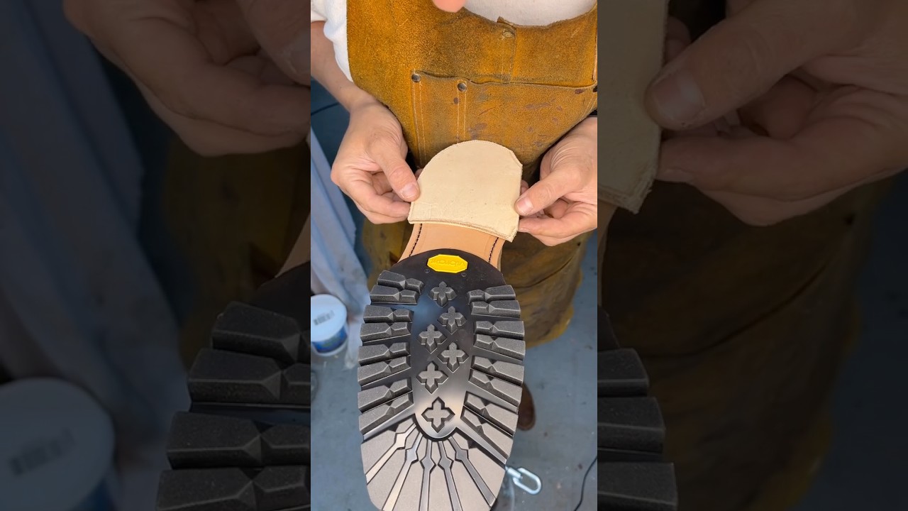#Redwing #moctoe getting a #resole with our &ldquo;heavy lugged half sole & heel&rdquo; package! #redwingboots