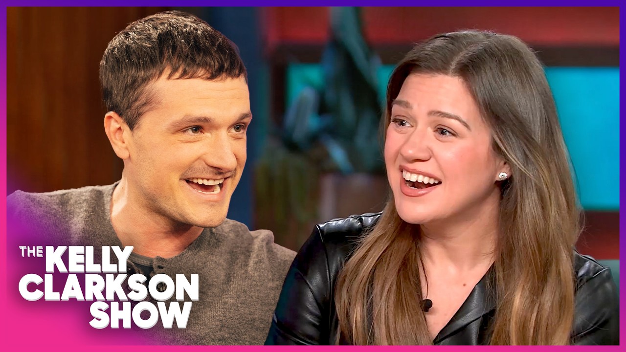 Josh Hutcherson's Kelly Clarkson Interview Goes OFF THE RAILS!