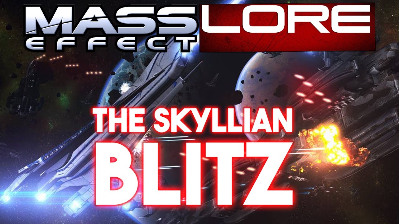 Объяснение Скиллианского блица | История Mass Effect