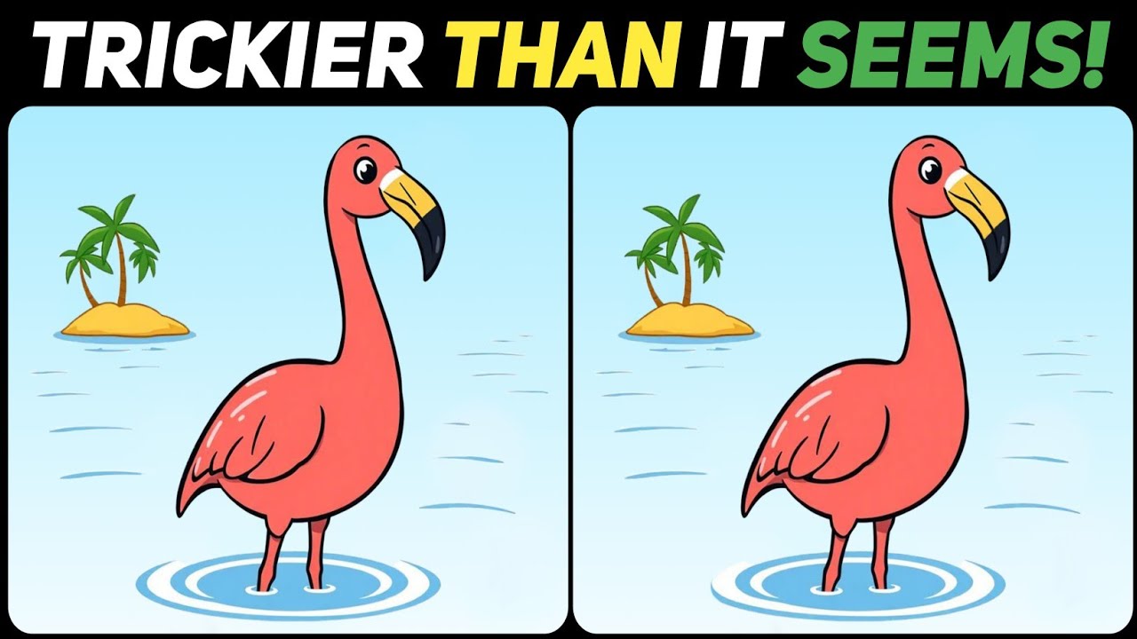 Trickier Than It Seems! 😱 Find the Difference Challenge