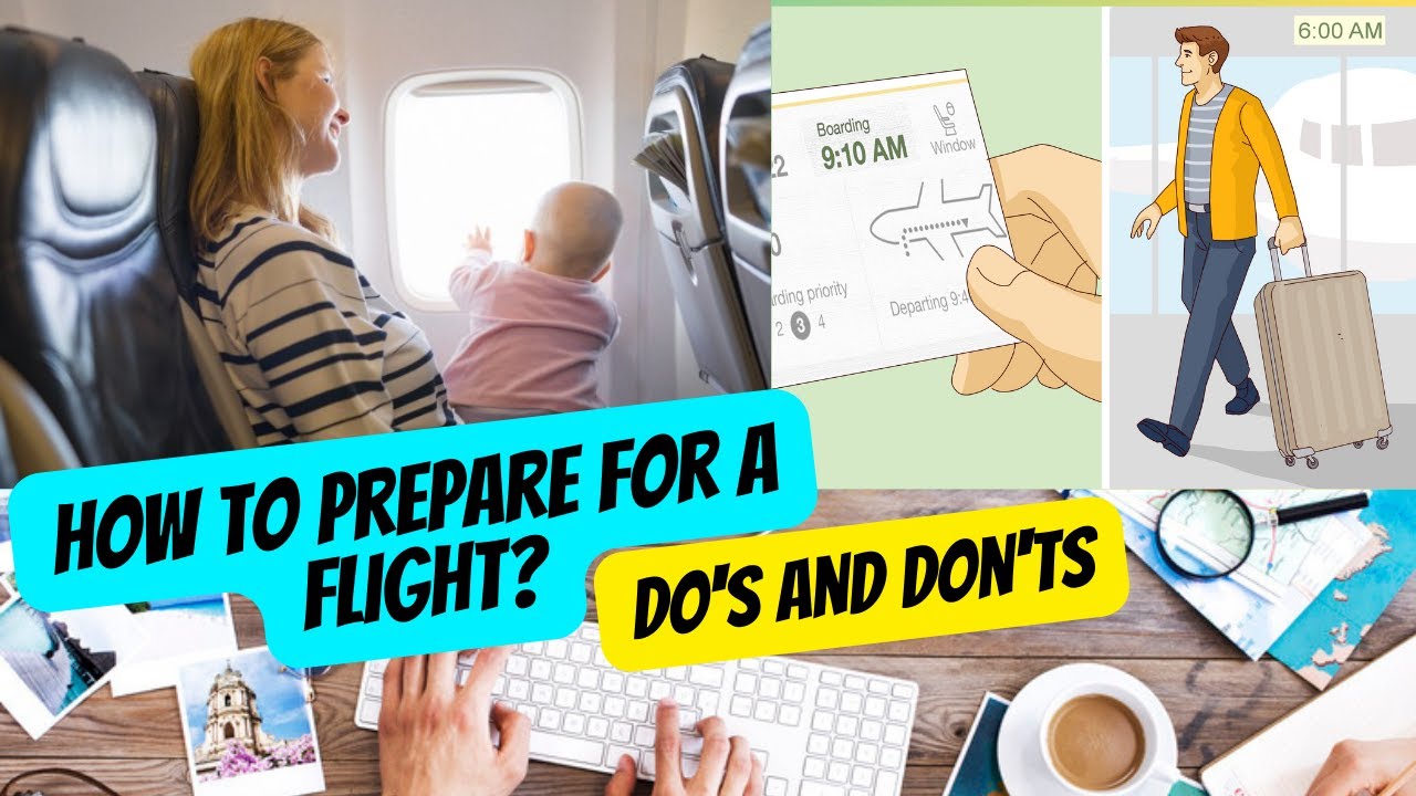 How to Prepare For a Flight | Fly Right |  A Comprehensive Guide | to Stress-Free Air Travel |