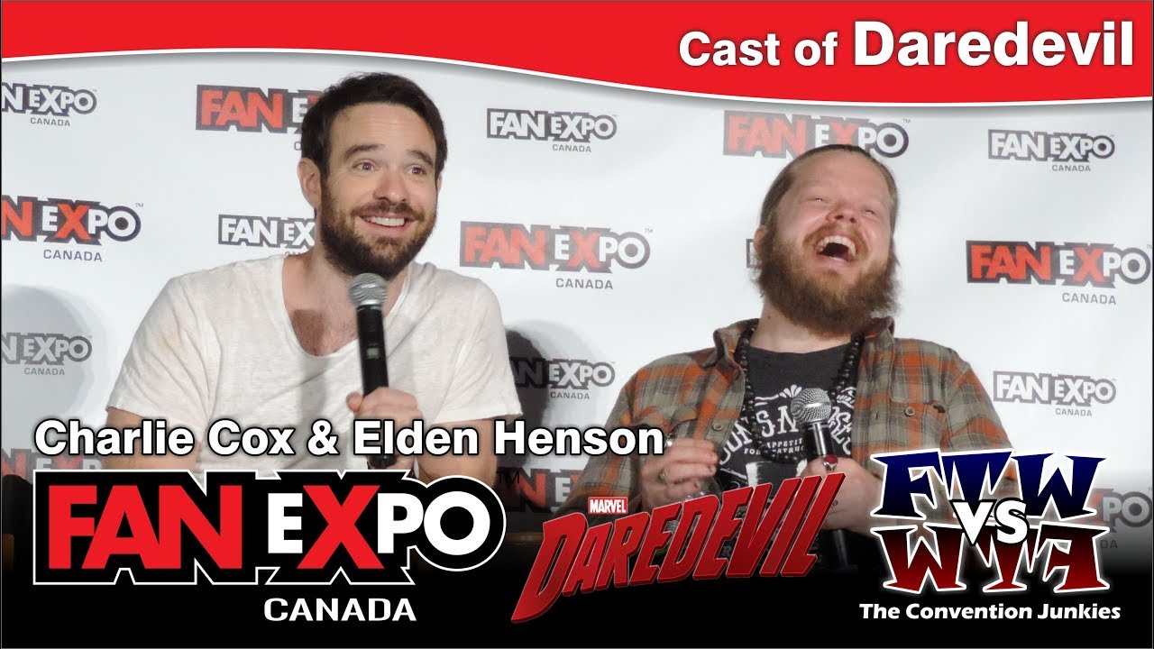 Daredevil's Charlie Cox & Elden Henson Fan Expo Canada