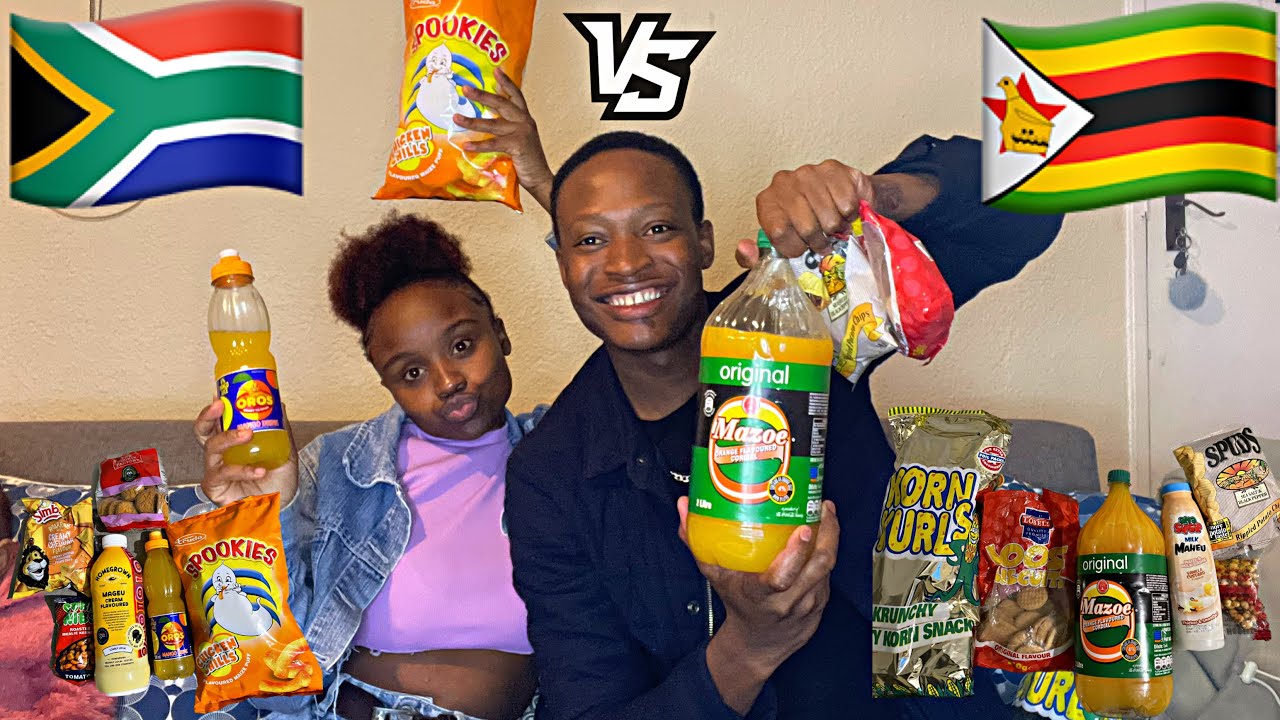 Zimbabwean snacks🇿🇼 VS South African snacks🇿🇦
