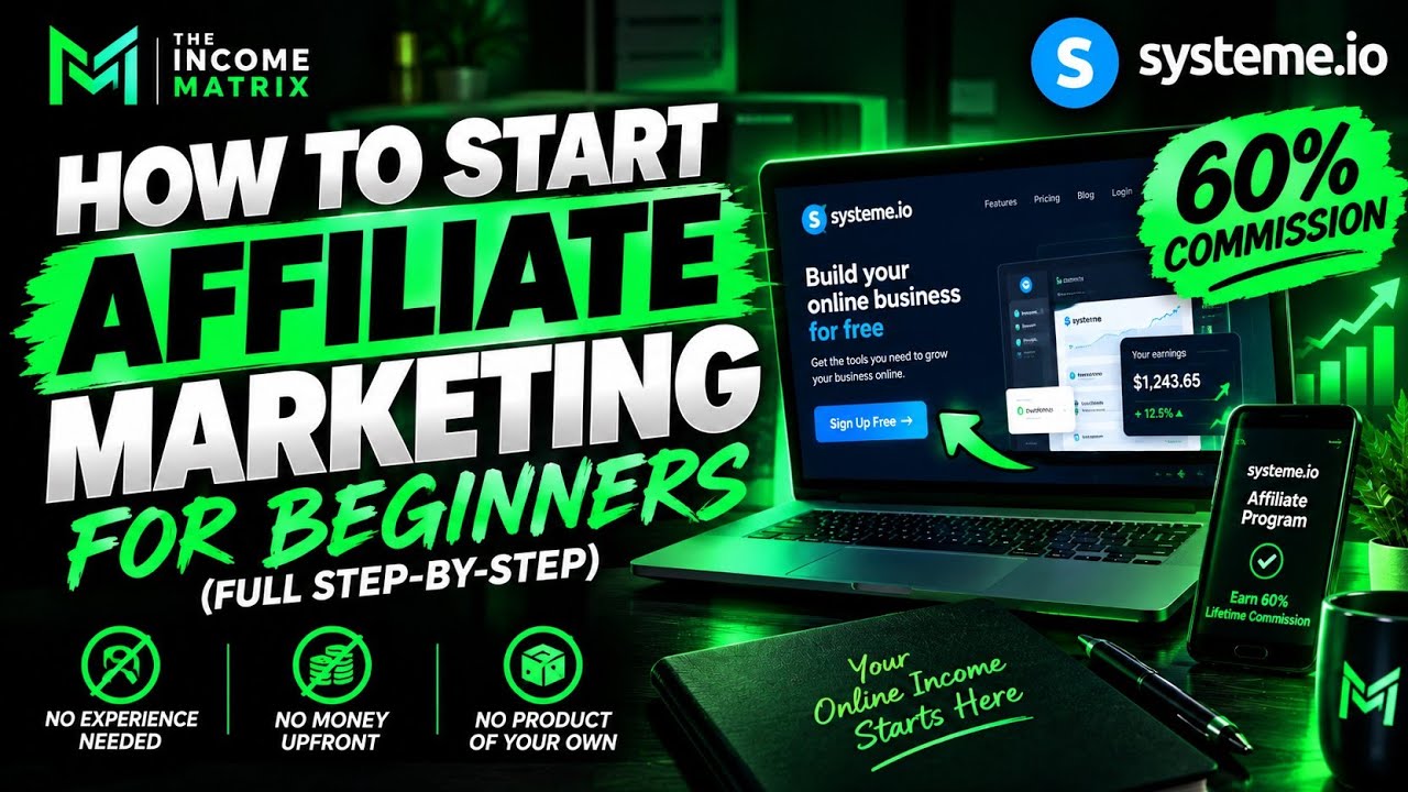 How to Start Affiliate Marketing for Beginners in 2025 (Zero Experience Needed)
