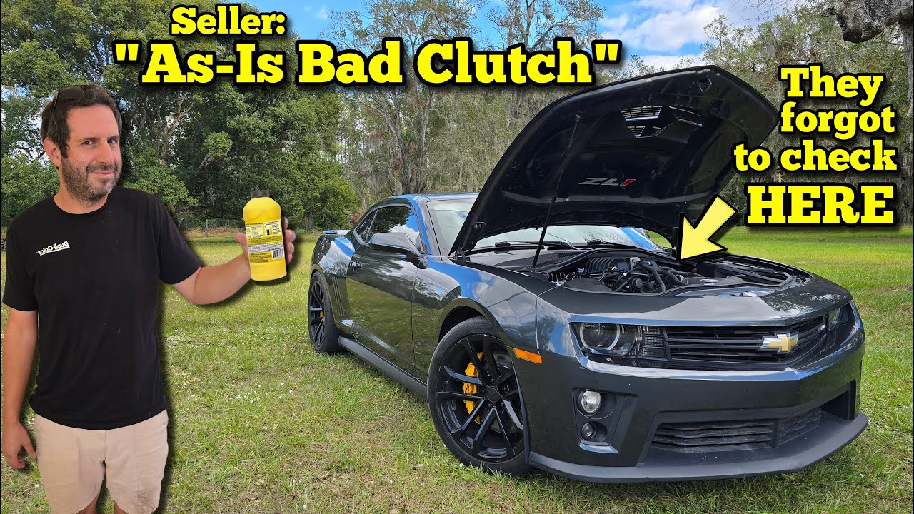 I Bought an Auction Camaro ZL1 with a 