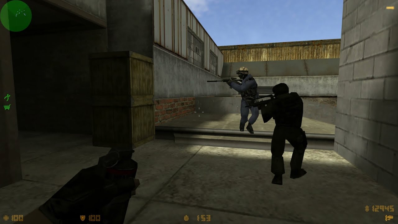 Counter Strike 1.6 online play - de_fact gameplay (cs 1.6)