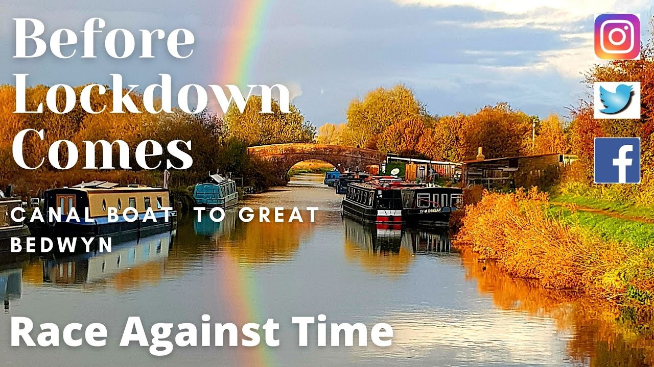 #104 - RACING TO BEAT LOCKDOWN: Canal Boat Living