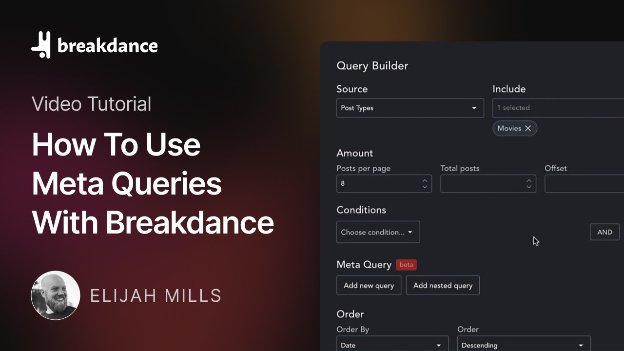 How To Use Meta Queries (No Code) In WordPress With Breakdance