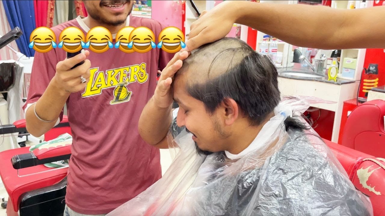 PRANK IN PAKISTAN 😂 | HEAD SHAVED 😂 | FUN MOMENT | EPIC REACTION