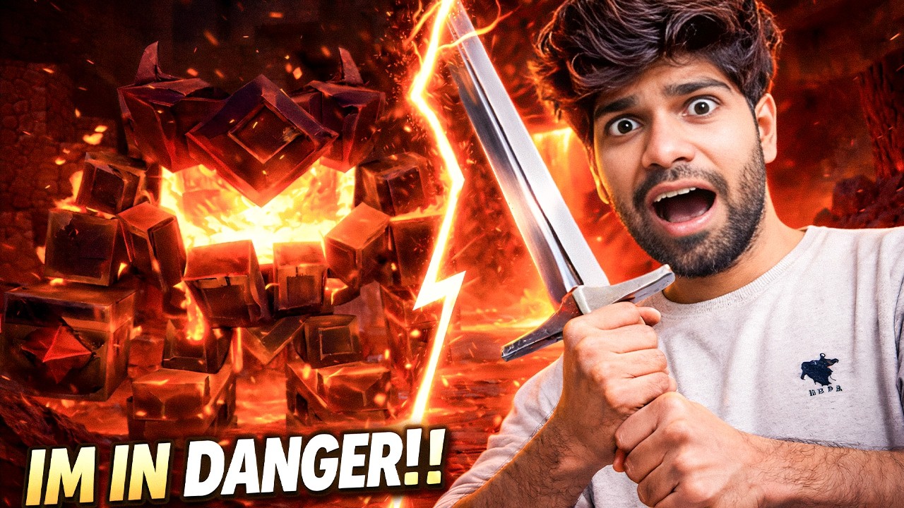 Exploring Lava Area in Hytale (New Boss!) 🔥 | Hindi Gameplay Part 3