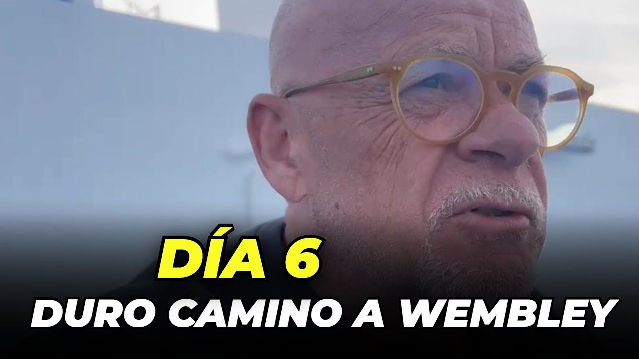 🇬🇧 ALFREDO DURO YA ESTÁ EN EL FERRY CAMINO A TIERRAS BRITÁNICAS | DURO CAMINO A WEMBLEY | DÍA 6